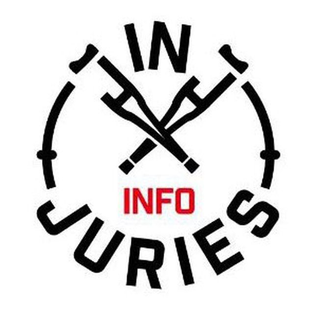 injuries info 🤕